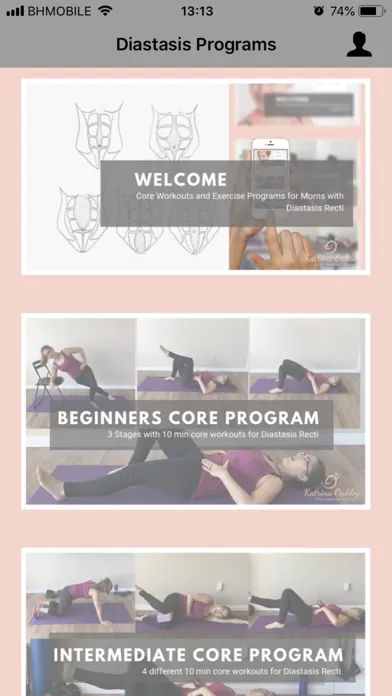 Diastasis Recti Workouts 스크린샷