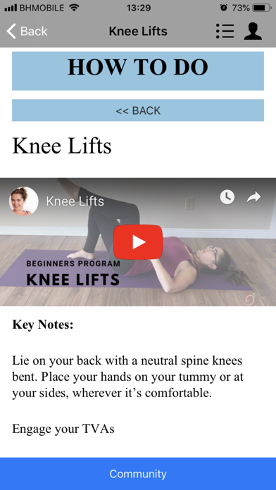 Скриншоты Diastasis Recti Workouts