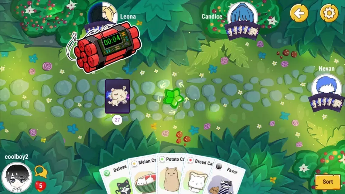 Captures d'écran de Kitty Cards