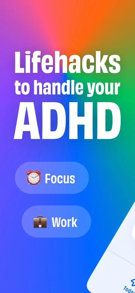 Ảnh chụp màn hình của ADHD Lifehacks For Adults