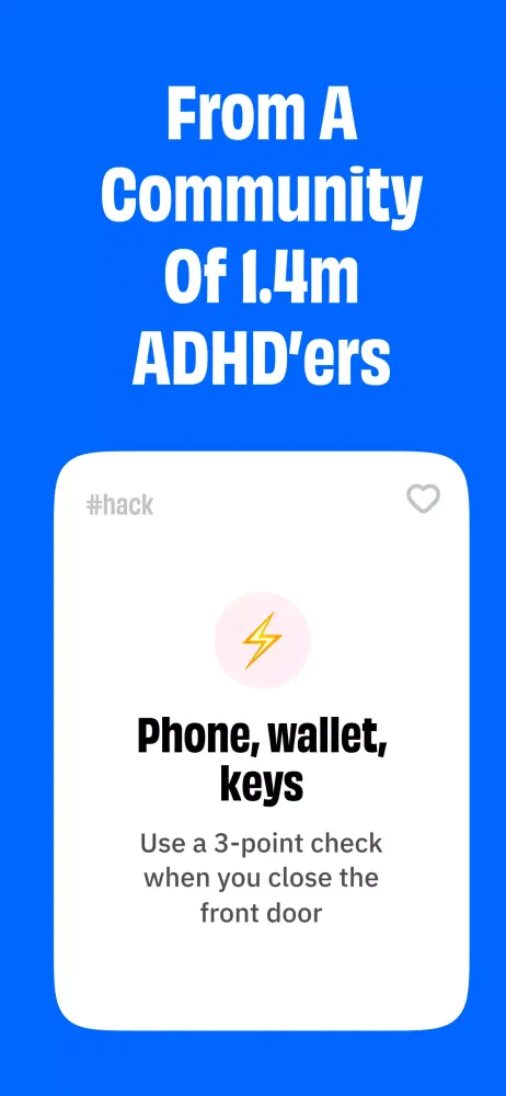 Ảnh chụp màn hình của ADHD Lifehacks For Adults