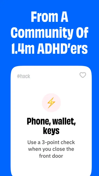Ảnh chụp màn hình của ADHD Lifehacks For Adults Pro