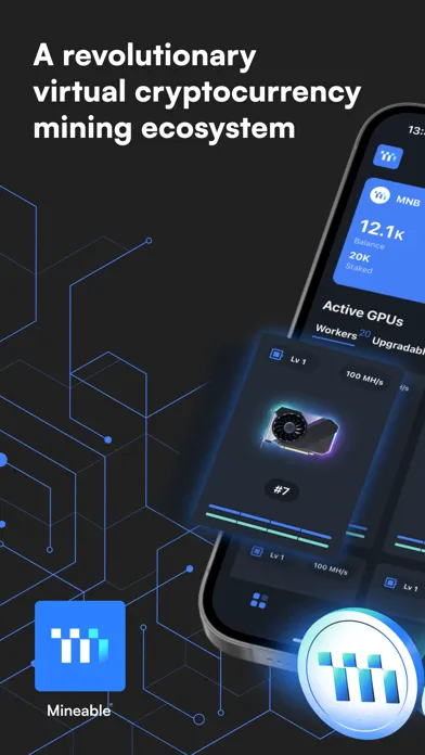 Zrzuty ekranu Mineable - Earn Passive Crypto