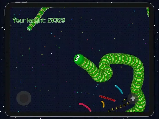 Worm.io: Snake Slither Worm iPad Screenshots