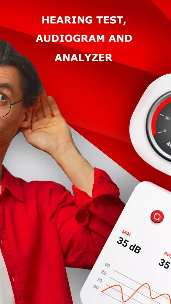 Ảnh chụp màn hình của Decible Frequency Analyzer