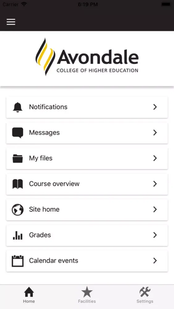 Captures d'écran de Avondale University