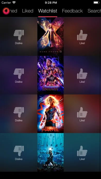 Moviestr स्क्रीनशॉट
