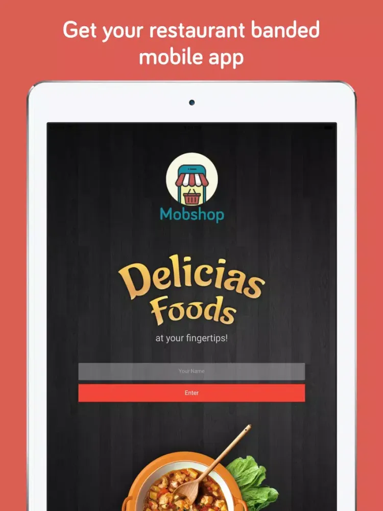 Mobshop Restaurant iPad  Ekran Görüntüleri