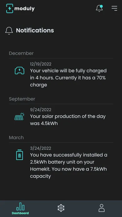 Moduly - Smart Energy at Home Screenshots