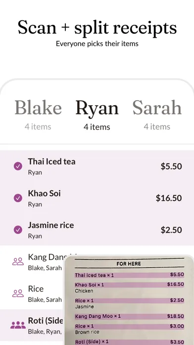 Capturas de pantalla de Heypenny – Split Bills & Trips