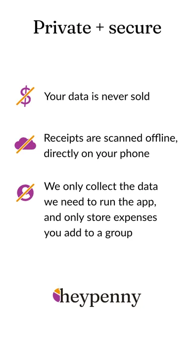 Capturas de pantalla de Heypenny – Split Bills & Trips