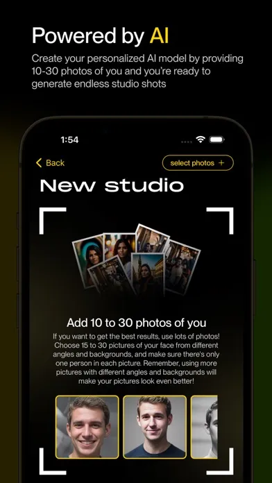 PRIME Profile - AI Avatars Ekran Görüntüleri