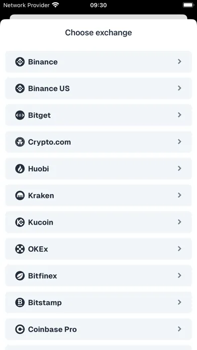 Capturas de tela do Moonitor: Crypto Portfolio