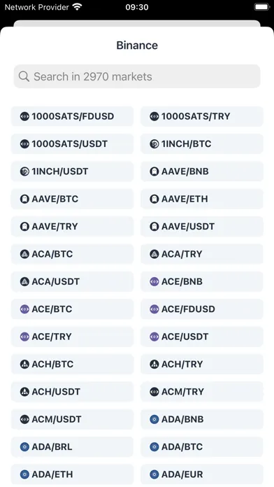 Capturas de tela do Moonitor: Crypto Portfolio