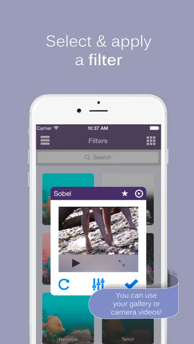 Tangkapan layar SuperVideo - Video Effects & Filters