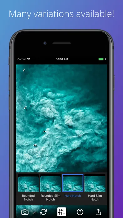 Hide The Notch سکرین شاٹس