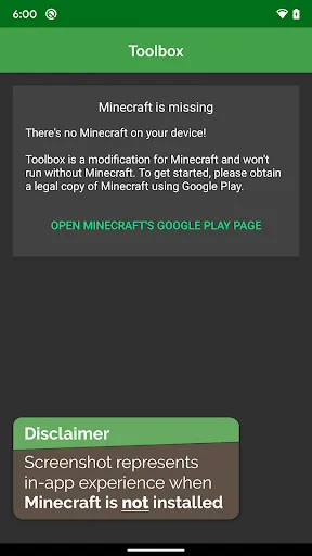 Captures d'écran de Toolbox for Minecraft: PE