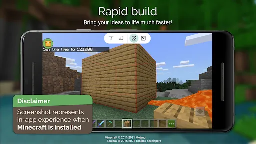 Captures d'écran de Toolbox for Minecraft: PE