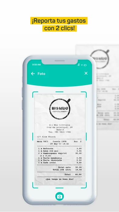 Tickelia - Notas de gastos应用截图