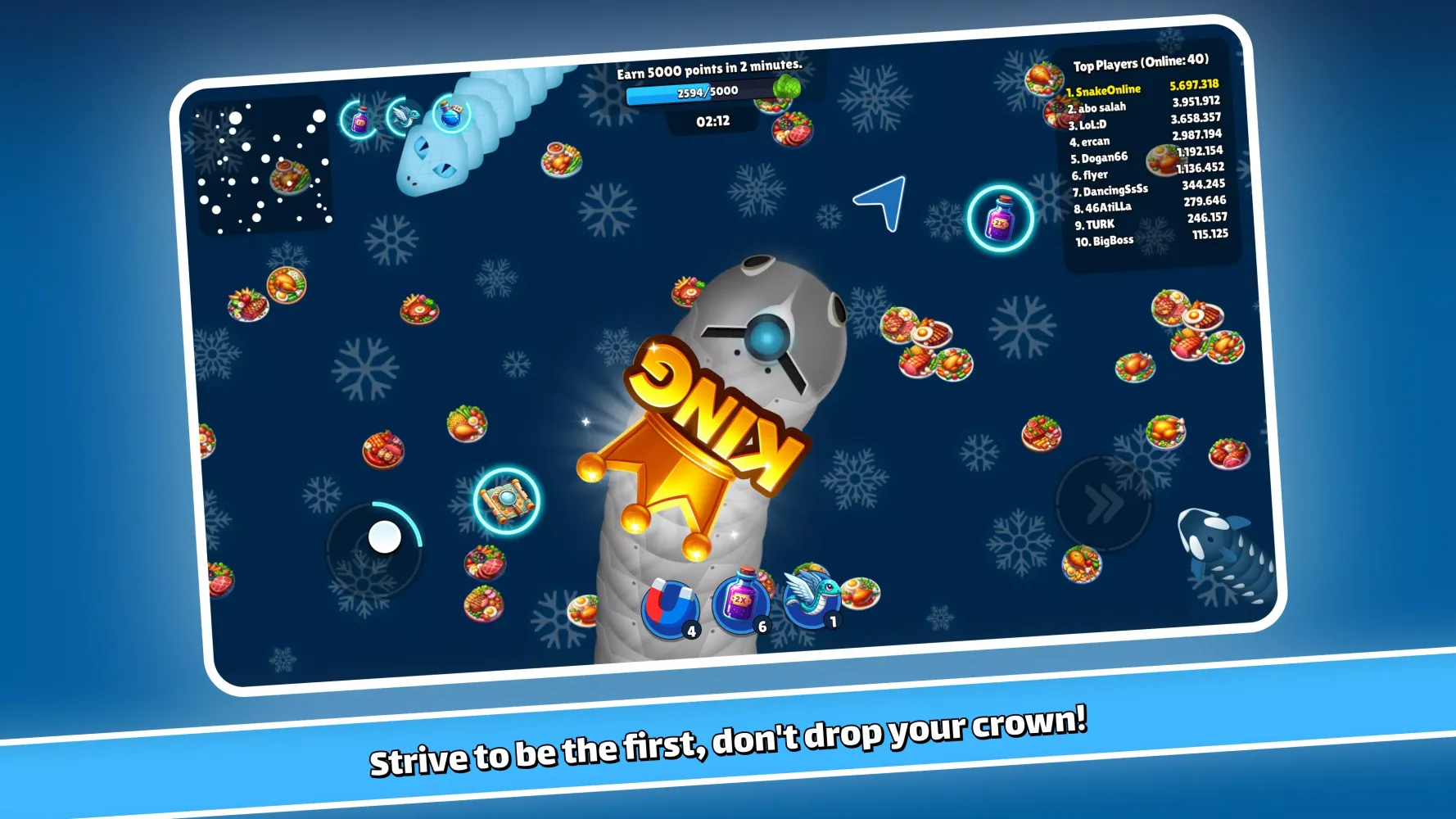 Snake Online: Worm Multiplayer应用截图