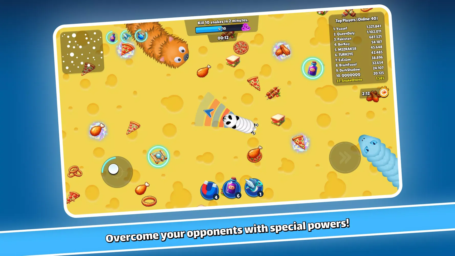 Snake Online: Worm Multiplayer应用截图