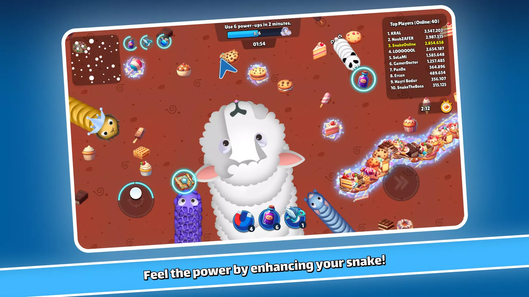 Snake Online: Worm Multiplayer应用截图
