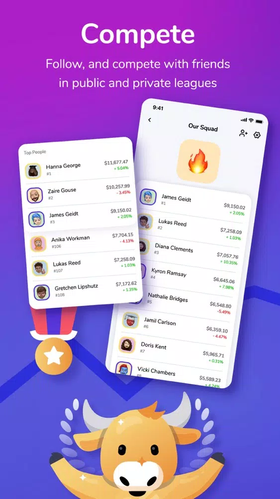 Mushu: Learn. Invest. Compete. スクリーンショット