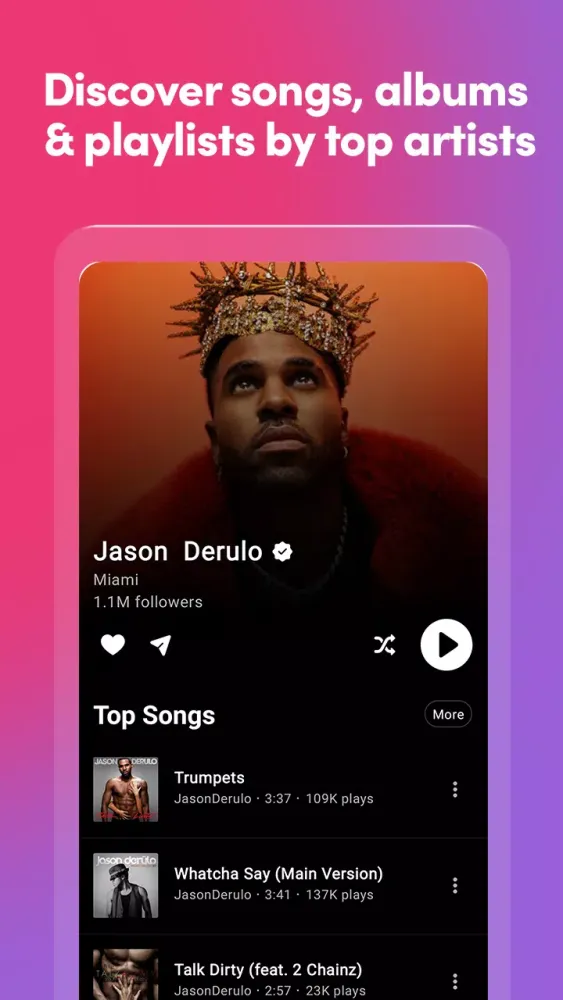 Music Stream Screenshots