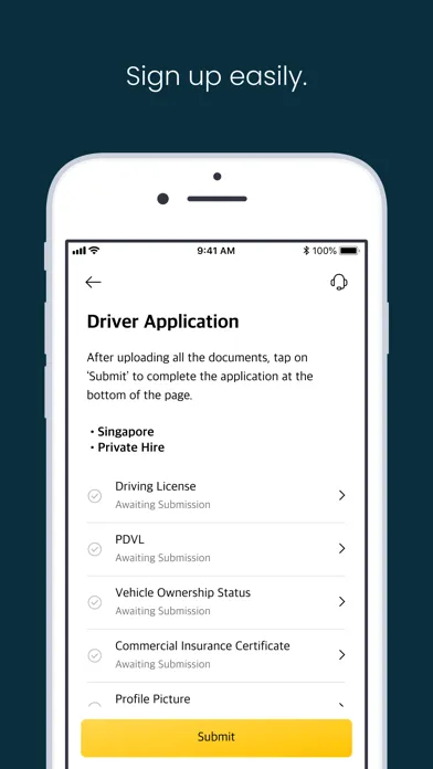 Скриншоты TADA Driver