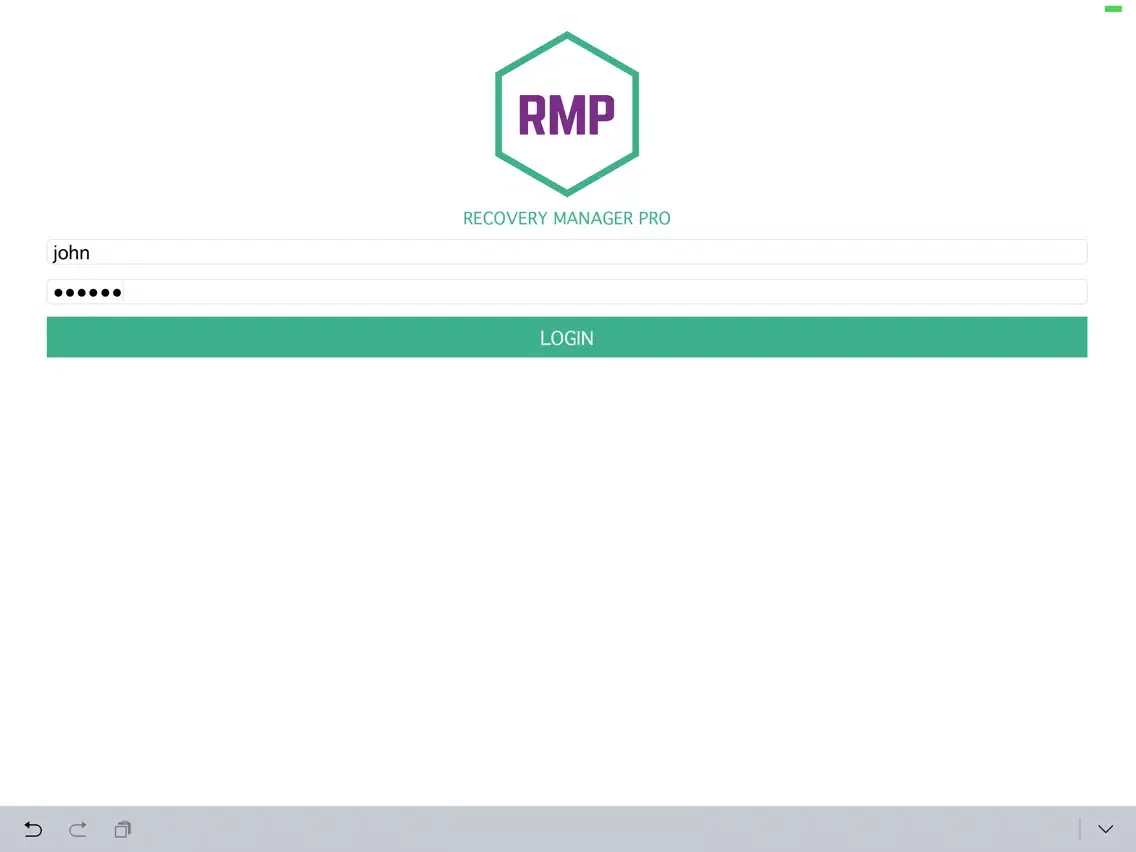 RMP Mobile iPad  Ekran Görüntüleri
