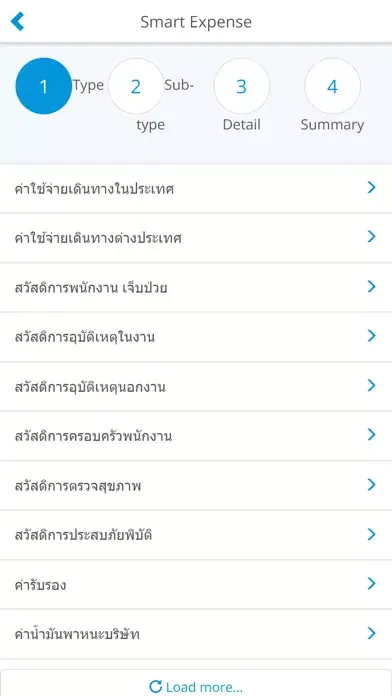 Screenshot di Smart Expense CPF