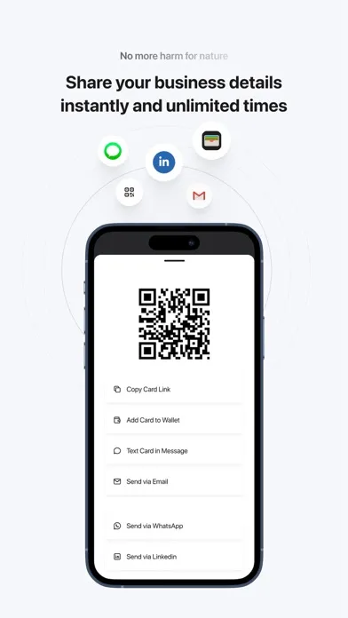 Скриншоты bCard - Digital Business Card