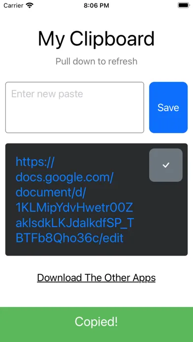 My Clipboard - Cloud Synced 스크린샷