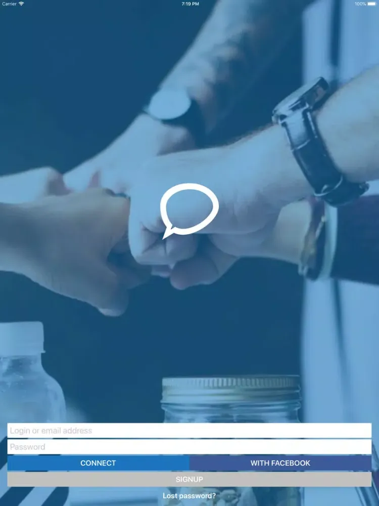 Capturas de pantalla de MySocialApp - your social app iPad 