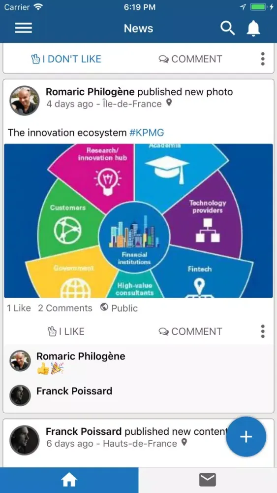 Capturas de pantalla de MySocialApp - your social app