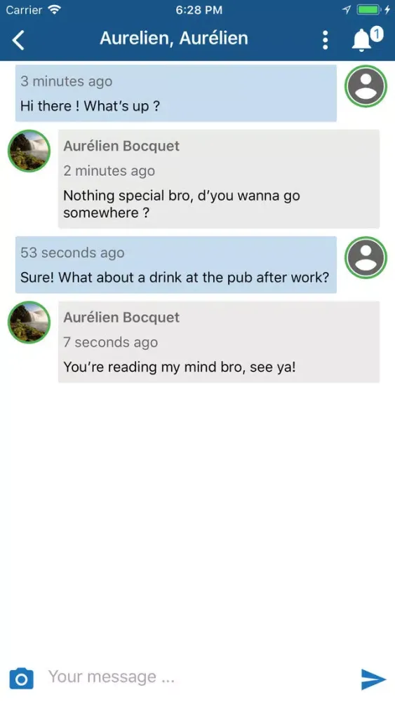 Capturas de pantalla de MySocialApp - your social app