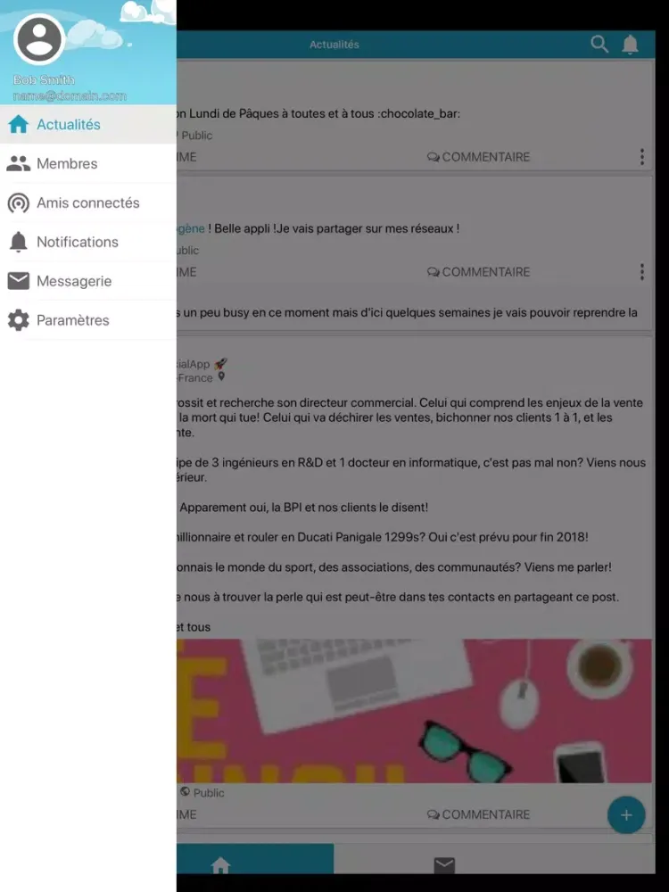 My Startup Network iPad  스크린샷