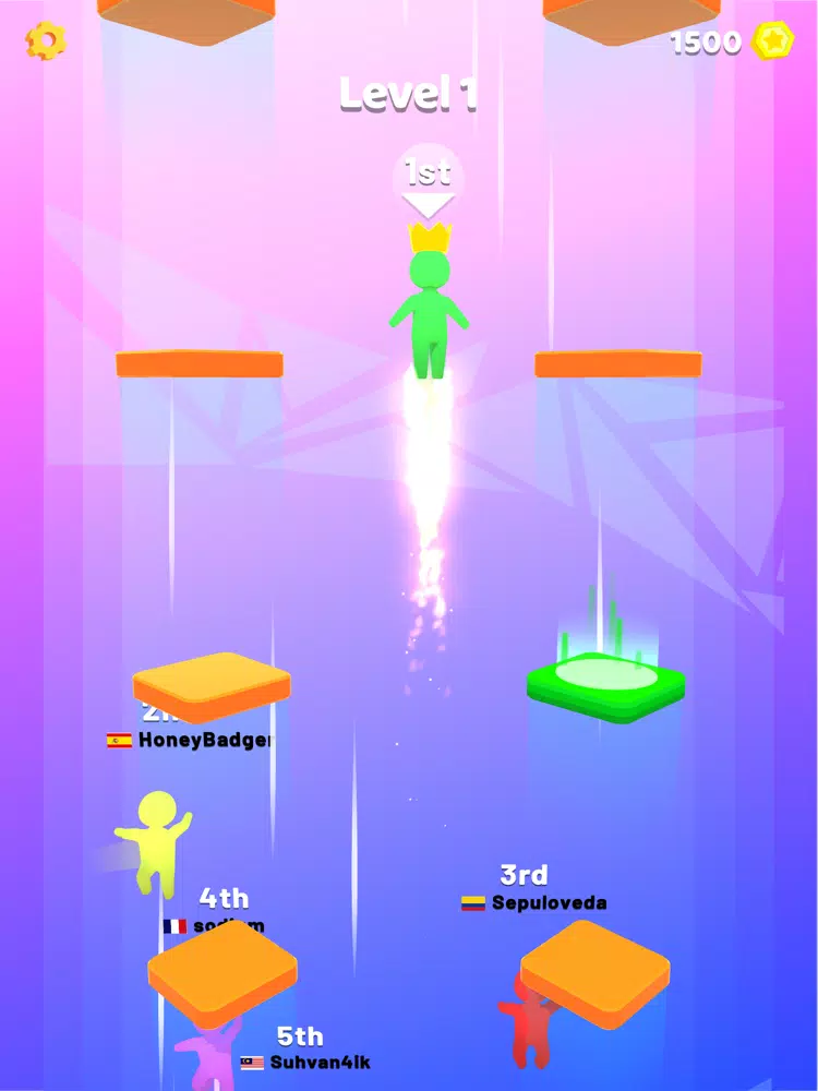Bouncers.io iPad 應用截圖