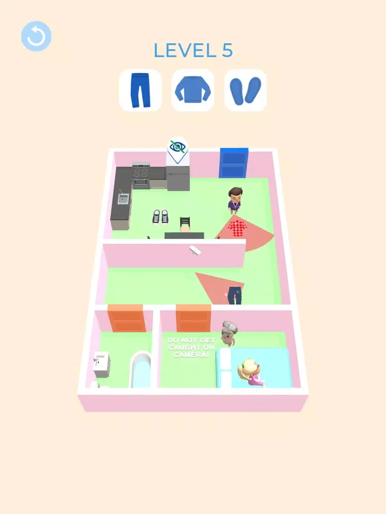 Ảnh chụp màn hình của Cheeky Cheater iPad 