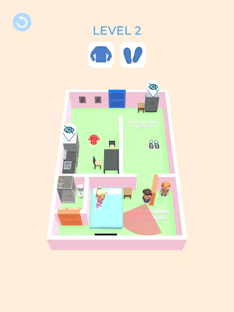 Ảnh chụp màn hình của Cheeky Cheater iPad 
