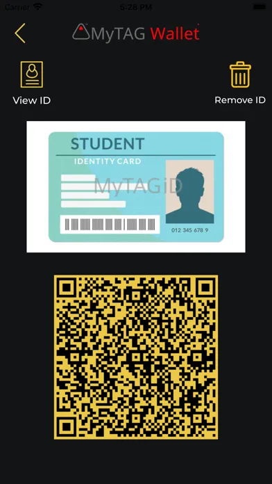 MyTAG Wallet Screenshots