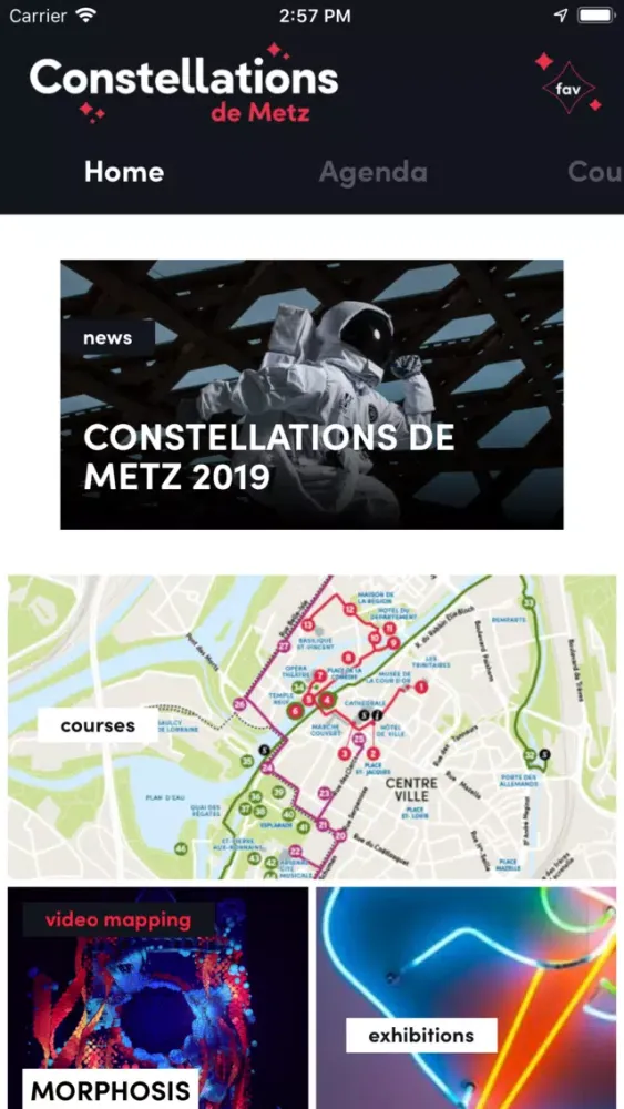 Capturas de tela do Constellations de Metz