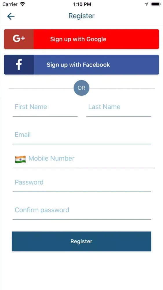 Strap Taxi App Driver Screenshots