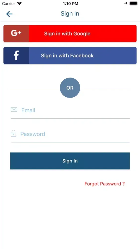 Strap Taxi App Driver Screenshots