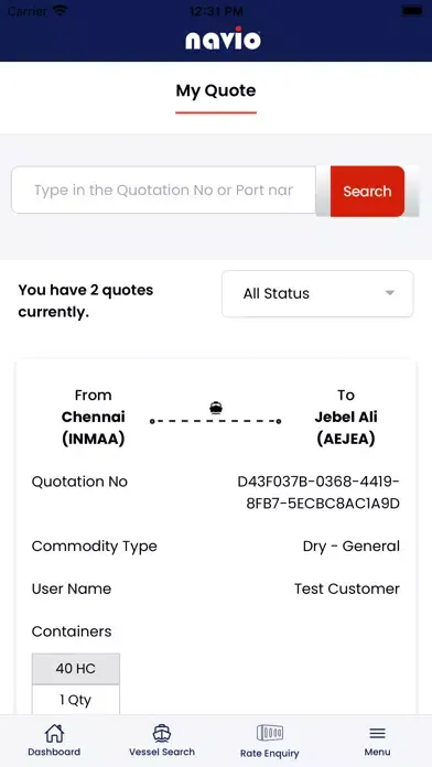 Navio App Screenshots