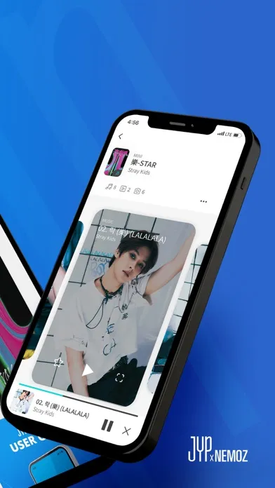 Tangkapan skrin JYP x NEMOZ
