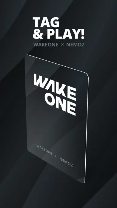 Tangkapan skrin WAKEONE x NEMOZ