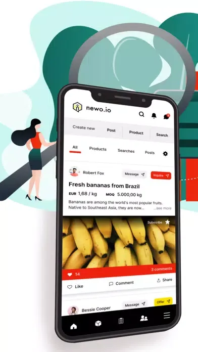 Ảnh chụp màn hình của newo.io