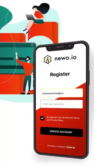 Ảnh chụp màn hình của newo.io