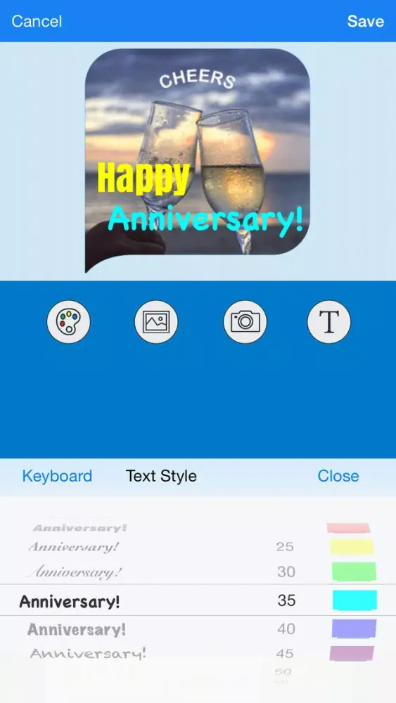 TxtTagz (visually fun texting) Ekran Görüntüleri